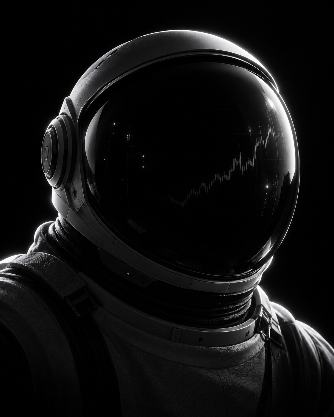 Space helmet event artwork